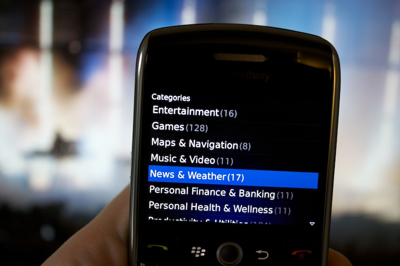 Illustration for article titled BlackBerry App World Tour and Impressions